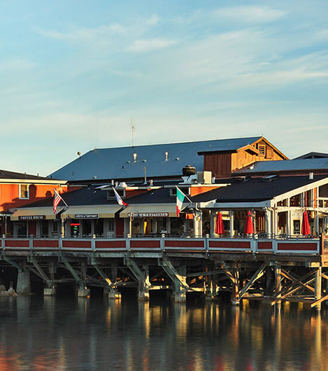 Old Fisherman's Wharf In California